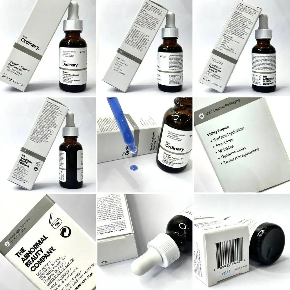NWT 3 X The Ordinary Buffet + Copper Peptides 1%, Anti-Aging Serum 1oz/30ml - Picture 6 of 6